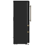 FFFFD179133BLK - REFRIGERATORS - Forno - French 4-Door - Black - Open Box - BonPrix Électroménagers