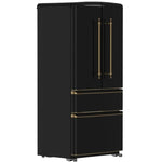 FFFFD179133BLK - REFRIGERATORS - Forno - French 4-Door - Black - Open Box - BonPrix Électroménagers