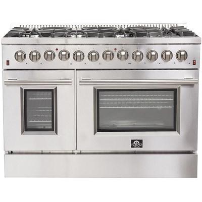 FFSGS6156 - 48 - RANGES - Forno - Dual Fuel - Stainless Steel - Open Box - BonPrix Électroménagers