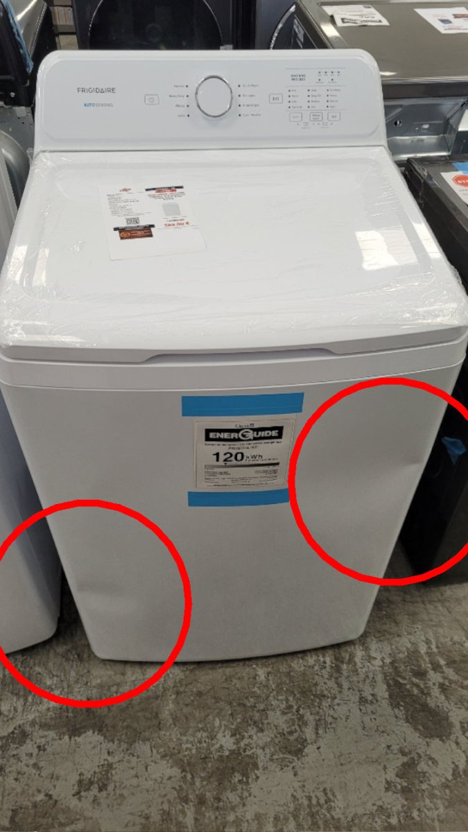 FLVW7000AW - WASHERS - Frigidaire - Top Loading - White - Open Box - BonPrix Électroménagers