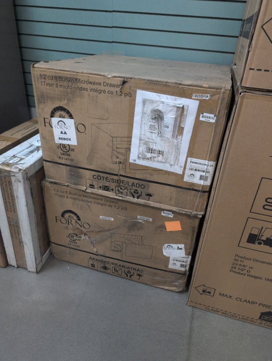 FMWDR3000 - 24 - MICROWAVES OVENS - FORNO - Built - In - Stainless Steel - Open Box - BonPrix Électroménagers