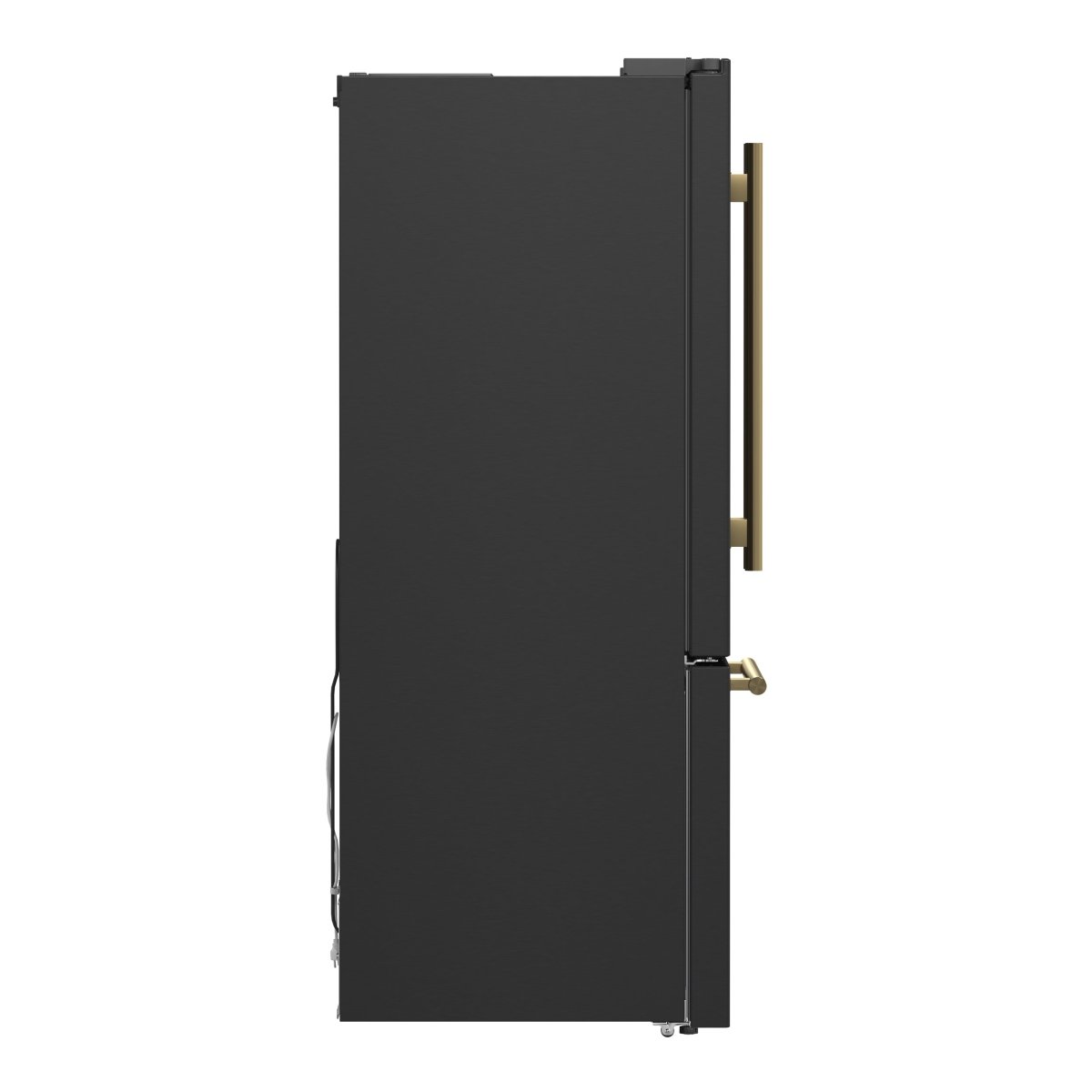 FORNO 2-Piece Black Kitchen Bundle - 30" Induction Range and 31" Bottom Freezer Refrigerator - BonPrix Électroménagers