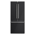 FORNO 2-Piece Black Kitchen Bundle - 30" Induction Range and 31" Bottom Freezer Refrigerator - BonPrix Électroménagers