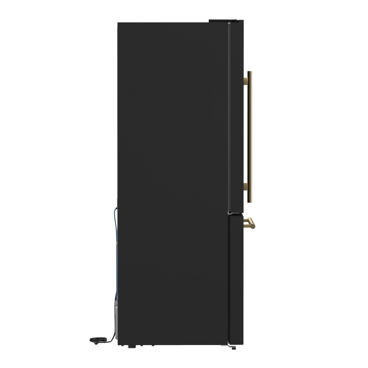 FORNO 2-Piece Black Kitchen Bundle - 30" Induction Range and 31" Bottom Freezer Refrigerator - BonPrix Électroménagers