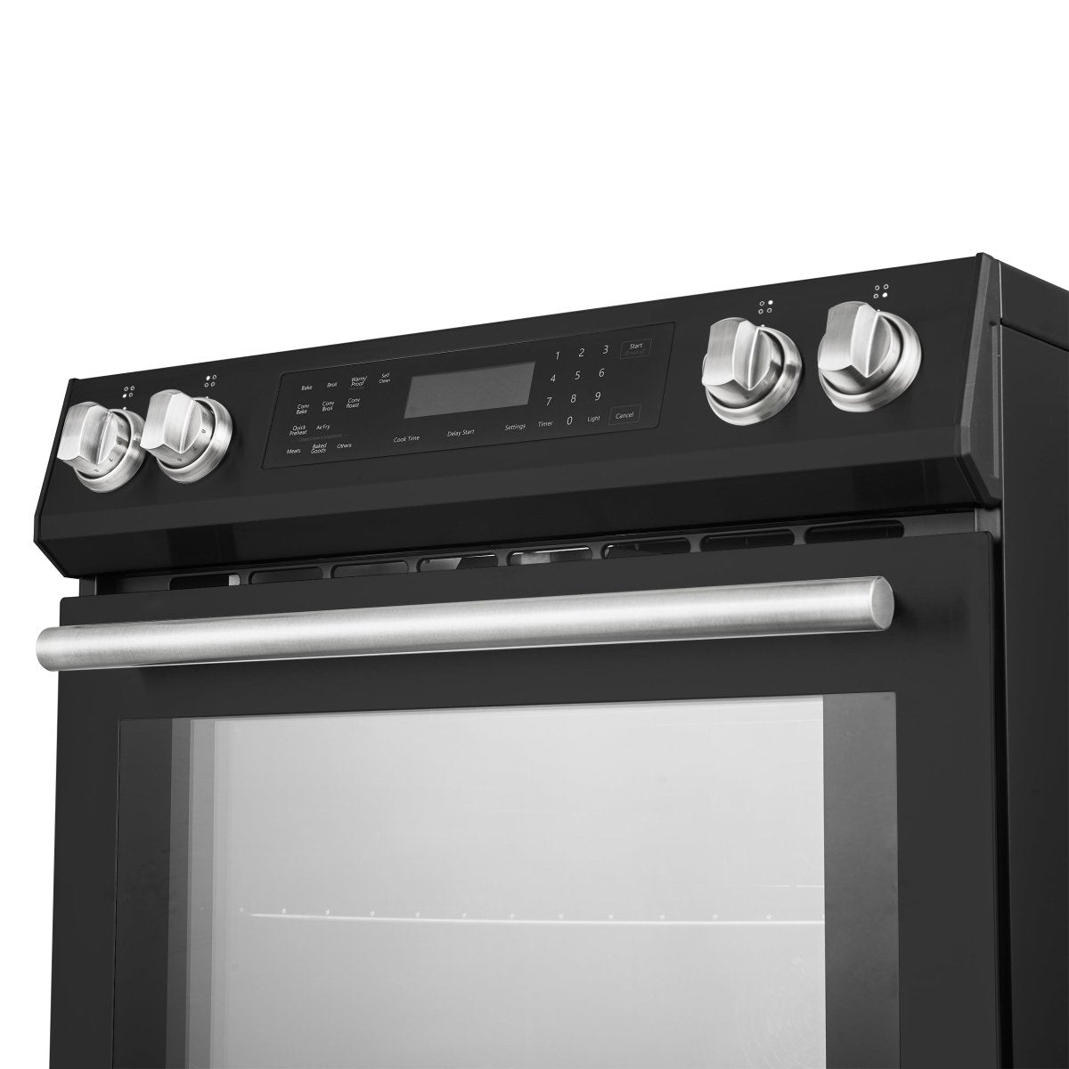 FORNO 2-Piece Black Kitchen Bundle - 30" Induction Range and 31" Bottom Freezer Refrigerator - BonPrix Électroménagers