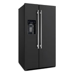 FORNO 2-Piece Black Kitchen Bundle - 30" Induction Range and 36" Bottom Freezer Refrigerator - BonPrix Électroménagers