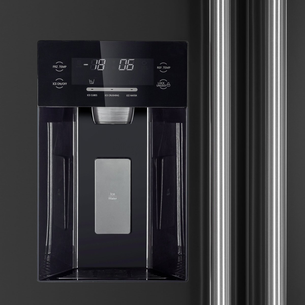 FORNO 2-Piece Black Kitchen Bundle - 30" Induction Range and 36" Bottom Freezer Refrigerator - BonPrix Électroménagers
