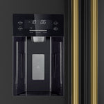 FORNO 2-Piece Black Kitchen Bundle - 30" Induction Range and 36" Bottom Freezer Refrigerator - BonPrix Électroménagers