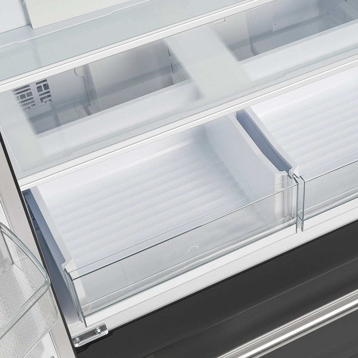 FORNO 2-Piece Black Kitchen Bundle - 30" Induction Range and 36" Bottom Freezer Refrigerator - BonPrix Électroménagers