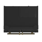 FORNO 2-Piece Black Kitchen Bundle - 30" Induction Range and 36" Bottom Freezer Refrigerator - BonPrix Électroménagers