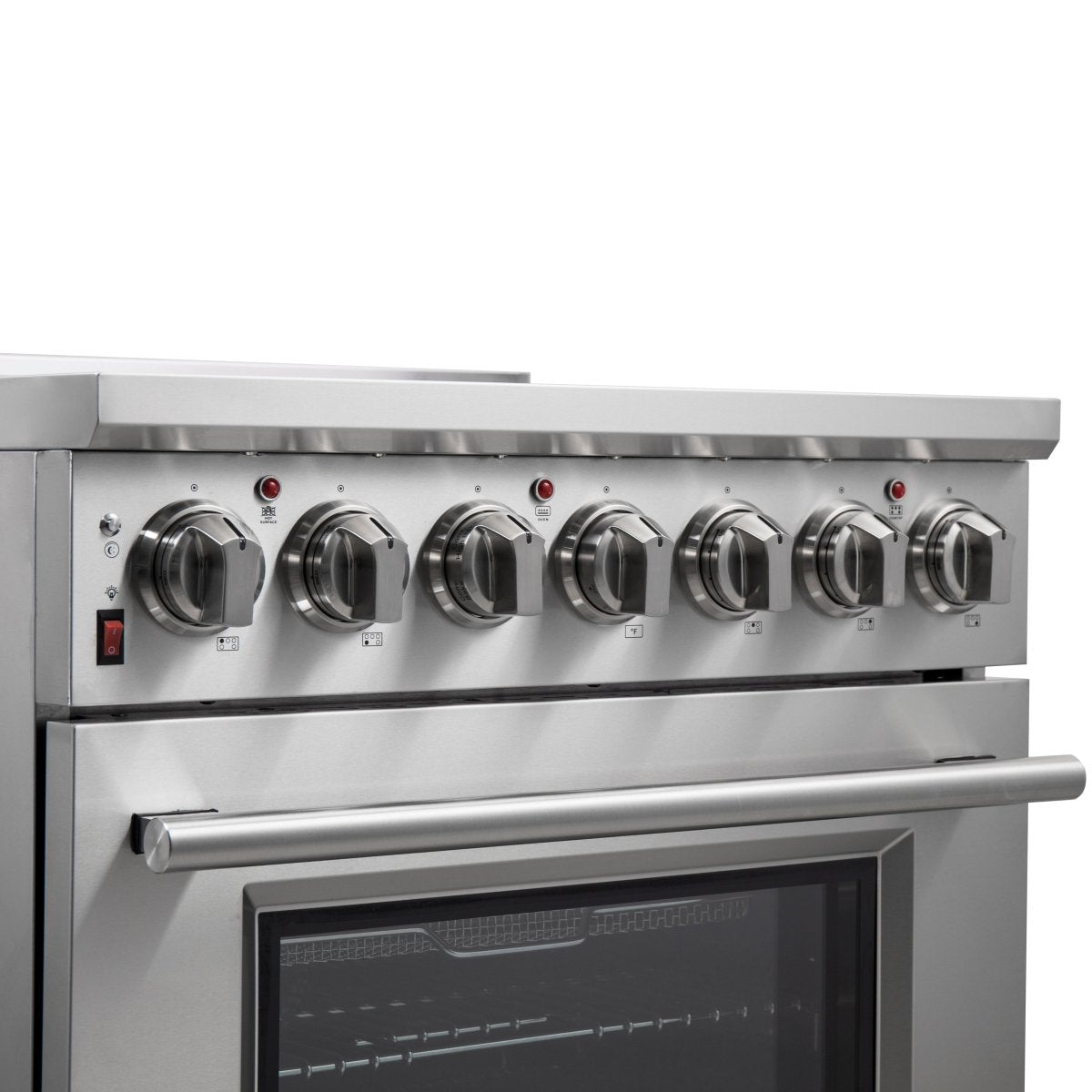 FORNO 2-Piece SS Kitchen Bundle - 30" Electric Range and 31" Bottom Freezer Refrigerator - BonPrix Électroménagers