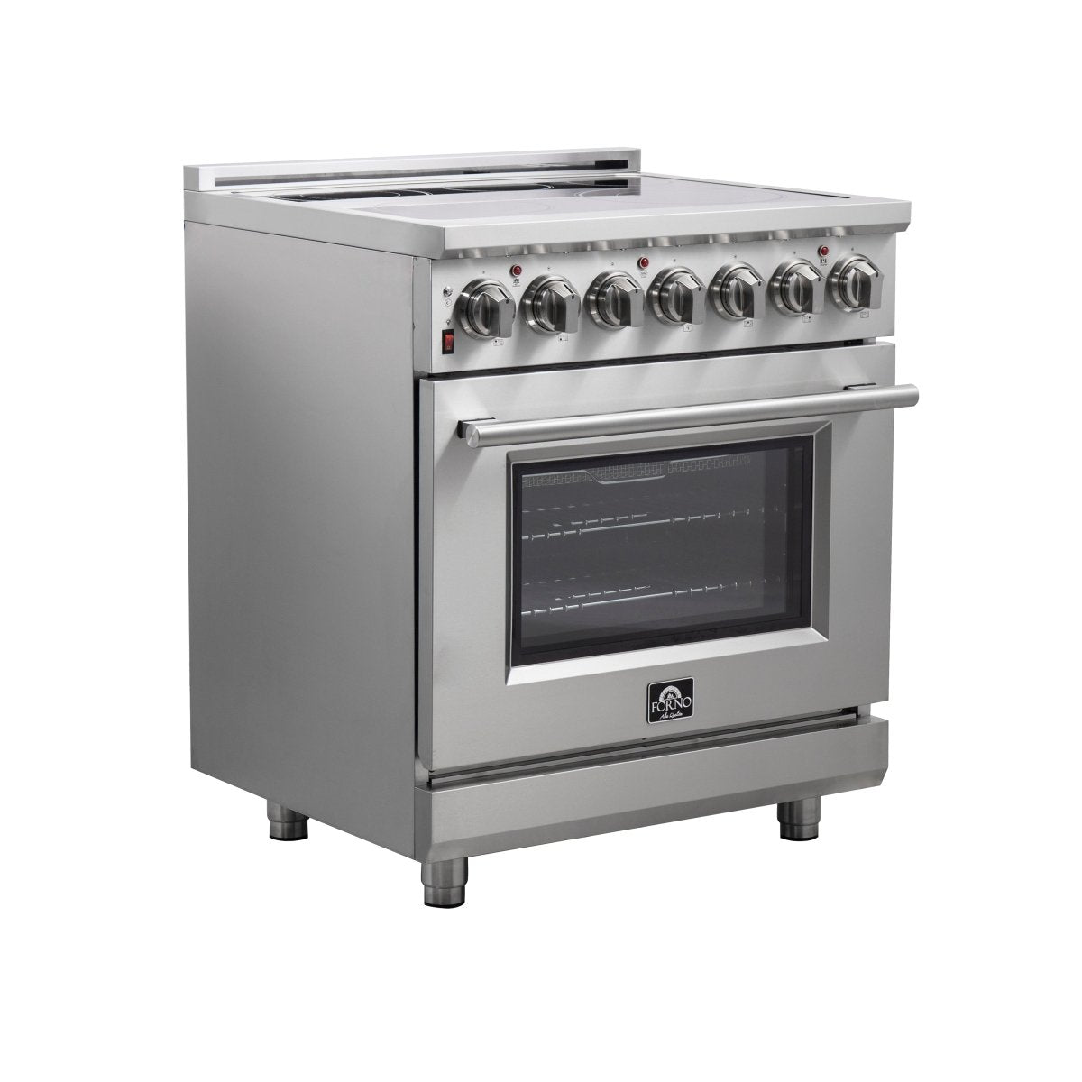FORNO 2-Piece SS Kitchen Bundle - 30" Electric Range and 31" Bottom Freezer Refrigerator - BonPrix Électroménagers