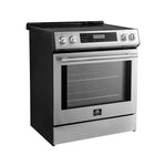 FORNO 2-Piece SS Kitchen Bundle - 30" Induction Range and 31" Bottom Freezer Refrigerator - BonPrix Électroménagers
