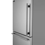 FORNO 2-Piece SS Kitchen Bundle - 30" Induction Range and 31" Bottom Freezer Refrigerator - BonPrix Électroménagers