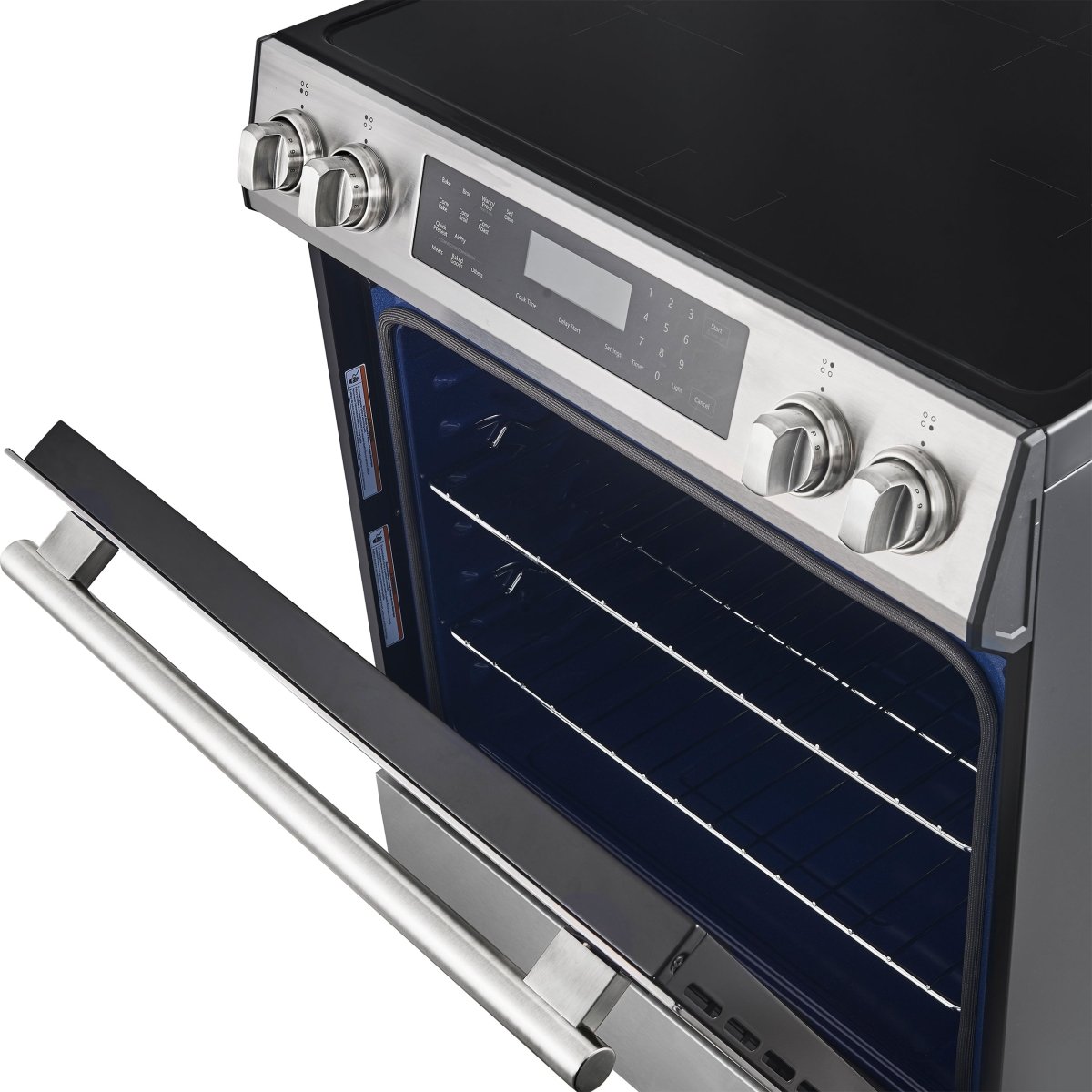 FORNO 2-Piece SS Kitchen Bundle - 30" Induction Range and 31" Bottom Freezer Refrigerator - BonPrix Électroménagers