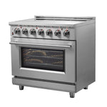 FORNO 2-Piece SS Kitchen Bundle - 36" Electric Range and 31" Bottom Freezer Refrigerator - BonPrix Électroménagers