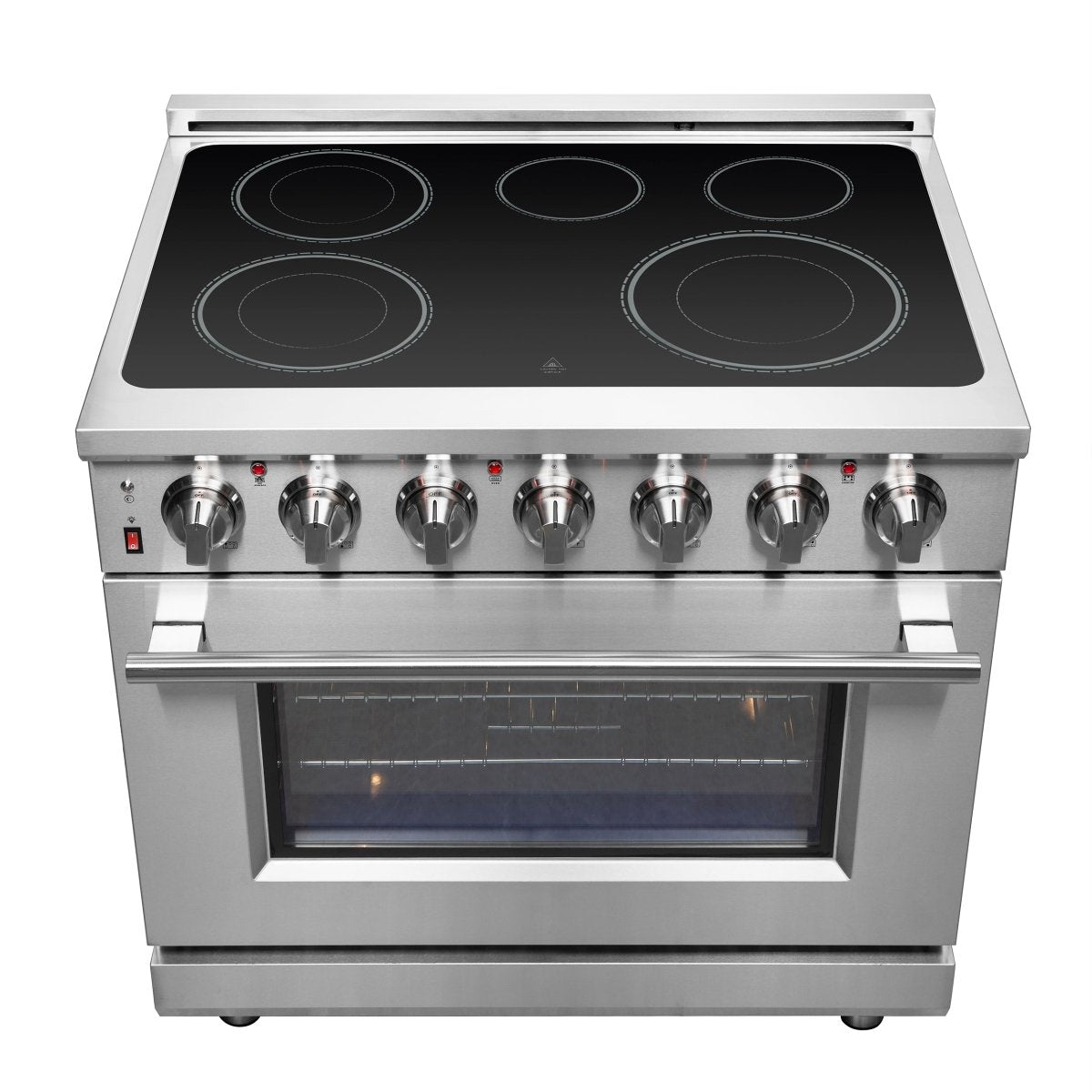 FORNO 2-Piece SS Kitchen Bundle - 36" Electric Range and 31" Bottom Freezer Refrigerator - BonPrix Électroménagers