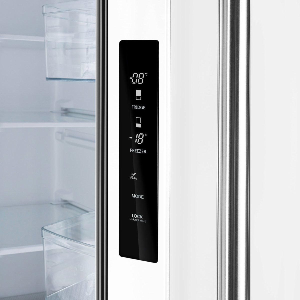 FORNO 2-Piece White Kitchen Bundle - 30" Induction Range and 31" Bottom Freezer Refrigerator - BonPrix Électroménagers