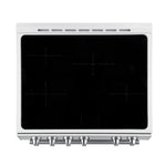 FORNO 2-Piece White Kitchen Bundle - 30" Induction Range and 31" Bottom Freezer Refrigerator - BonPrix Électroménagers