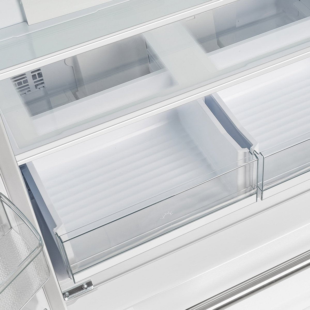FORNO 2-Piece White Kitchen Bundle - 30" Induction Range and 36" Bottom Freezer Refrigerator - BonPrix Électroménagers
