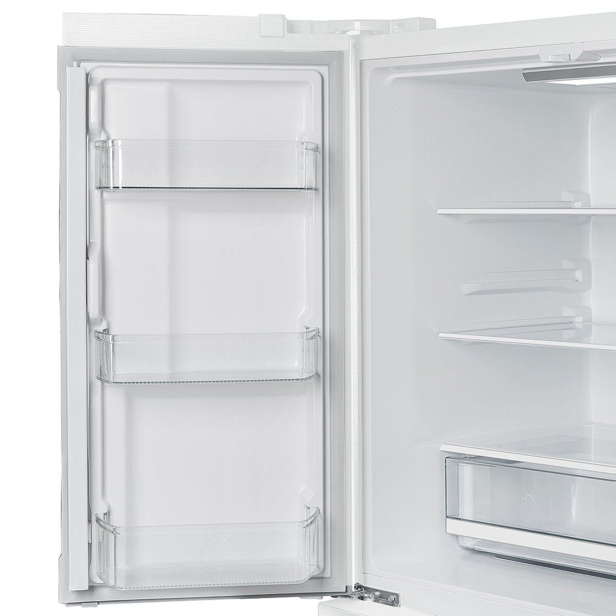 FORNO 2-Piece White Kitchen Bundle - 30" Induction Range and 36" Bottom Freezer Refrigerator - BonPrix Électroménagers