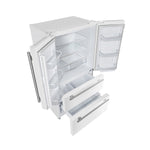 FORNO 2-Piece White Kitchen Bundle - 30" Induction Range and 36" Bottom Freezer Refrigerator - BonPrix Électroménagers