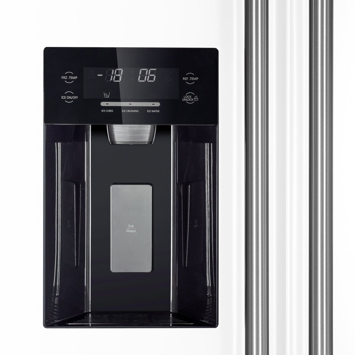FORNO 2-Piece White Kitchen Bundle - 30" Induction Range and 36" Bottom Freezer Refrigerator - BonPrix Électroménagers