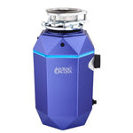 FORNO ACQUA BrightDIAMOND Amethyst 3/4HP Super Quiet Garbage Disposal Corded with Motion Sensor Cabinet Light & Pre-Wired Air Switch - BonPrix Électroménagers