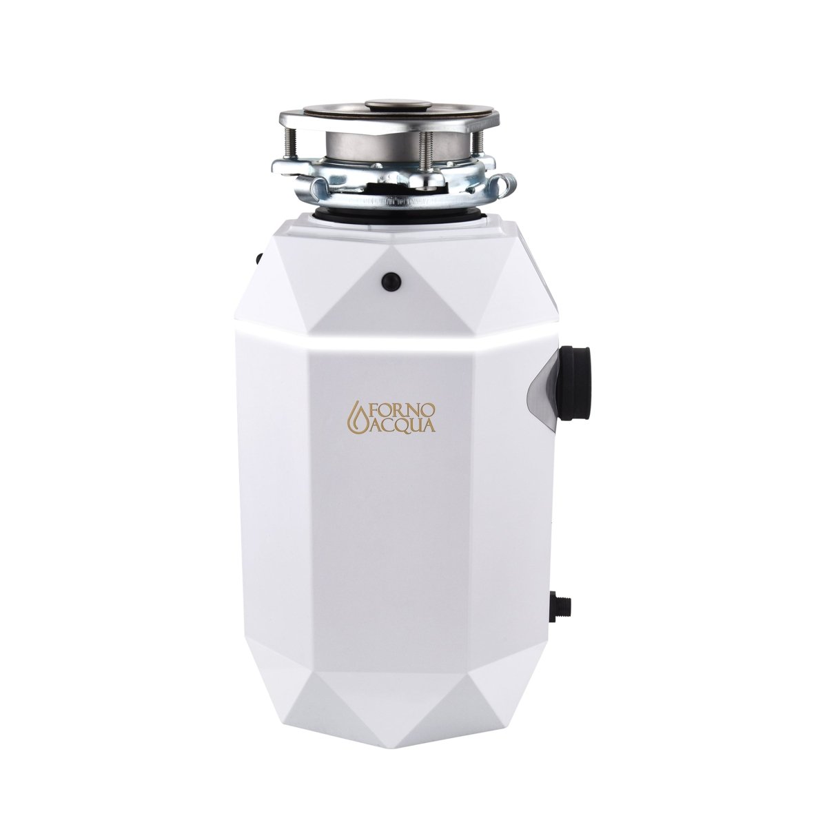 FORNO ACQUA BrightDIAMOND Moonstone 1HP Super Quiet Garbage Disposal Corded with Motion Sensor Cabinet Light & Pre-Wired Air Switch - BonPrix Électroménagers