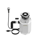 FORNO ACQUA BrightDIAMOND Moonstone 1HP Super Quiet Garbage Disposal Corded with Motion Sensor Cabinet Light & Pre-Wired Air Switch - BonPrix Électroménagers