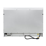 Forno Antico 48-Inch Dual Fuel Range, White with Antique Brass Finish, 8 Burners, 94,000 BTU, 5.5 cu.ft. Double Ovens & Griddle - BonPrix Électroménagers