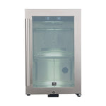 Forno Asciutto 17-Inch Dry Aging Cabinet, Stainless Steel 304, 1.84 cu.ft, LED Lighting, Adjustable Shelves - BonPrix Électroménagers