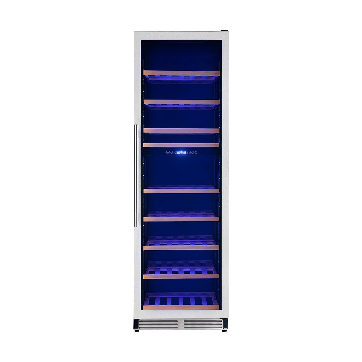 Forno Avellino 24-Inch Dual Zone Wine Cooler, 16 cu.ft, Adjustable Temperature Zones, Stainless Steel - BonPrix Électroménagers