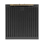 Forno Bari Espresso 30-Inch Under Cabinet Range Hood, Black, 600 CFM, LED Lighting, Dishwasher-Safe Baffle Filters, 3-Speed Fan Control - BonPrix Électroménagers