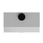 Forno Bari Espresso 30-Inch Under Cabinet Range Hood, White, 600 CFM, LED Lighting, Dishwasher-Safe Baffle Filters, 3-Speed Fan Control - BonPrix Électroménagers