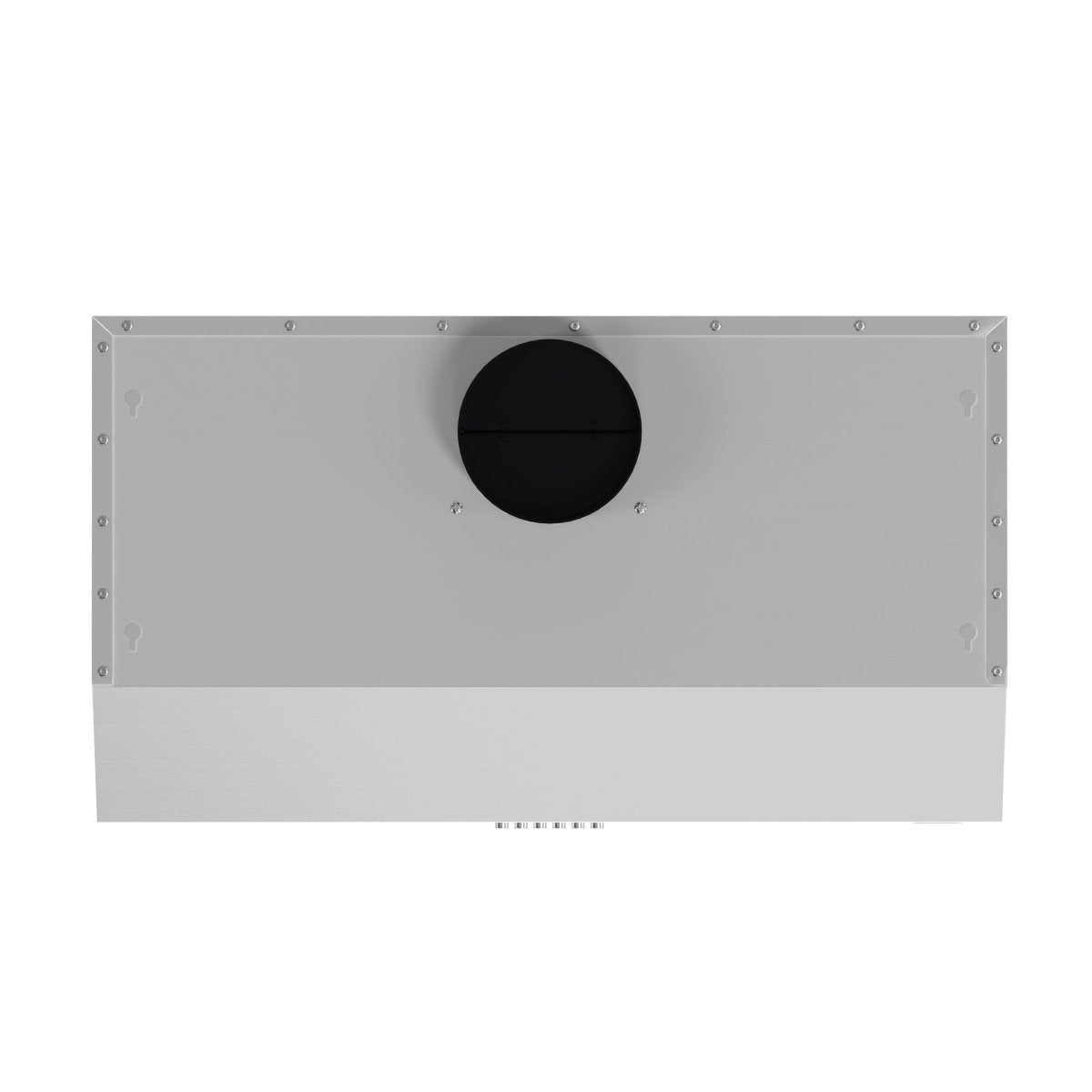 Forno Bari Espresso 30-Inch Under Cabinet Range Hood, White, 600 CFM, LED Lighting, Dishwasher-Safe Baffle Filters, 3-Speed Fan Control - BonPrix Électroménagers