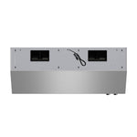 Forno Biagio 60-Inch Wall Mounted Range Hood, Stainless Steel, Heavy Duty - BonPrix Électroménagers