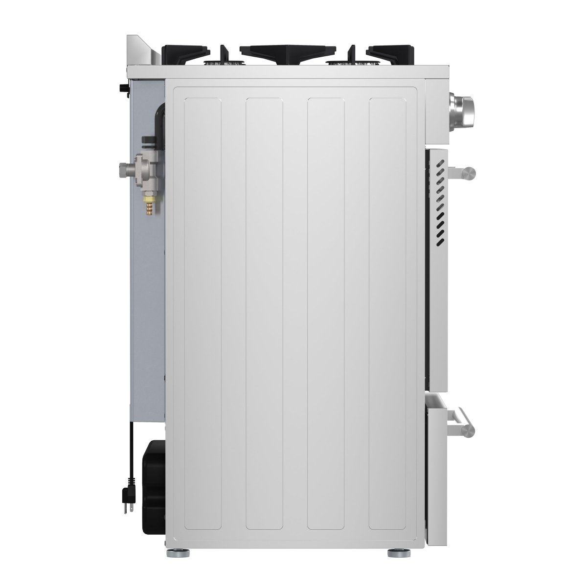 Forno Breno 24-Inch Freestanding Gas Range, Plug Included, Energy Efficient - BonPrix Électroménagers