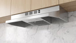Forno Cappa 30-Inch Under Cabinet Range Hood, Stainless Steel, 200 CFM, Convertible, LED Lighting - BonPrix Électroménagers