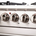 Forno Capriasca 30-Inch Freestanding Dual Fuel Range, 4 Burners, True Convection Oven - BonPrix Électroménagers