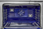 Forno Capriasca 36-Inch Gas Range, Stainless Steel, 6 Brass Burners, 120,000 BTU, Convection Oven, Energy Efficient - BonPrix Électroménagers