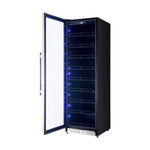 Forno Cesinali 24-Inch Built-In Beverage Cooler, 15.8 cu.ft, Stainless Steel, Dual Temperature Zones, LED Interior Lighting, Adjustable Shelves - BonPrix Électroménagers