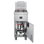 Forno Commerciale Propane Gas Deep Fryer, 3 Burners 90,000 BTU, 40 lbs Oil Capacity - BonPrix Électroménagers