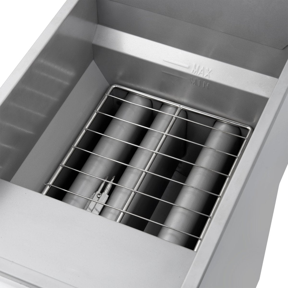 Forno Commerciale Propane Gas Deep Fryer, 3 Burners 90,000 BTU, 40 lbs Oil Capacity - BonPrix Électroménagers