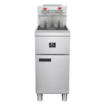 Forno Commerciale Propane Gas Deep Fryer, 3 Burners 90,000 BTU, 40 lbs Oil Capacity - BonPrix Électroménagers