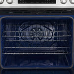 Forno Donatello Espresso 30-Inch Slide-In Stainless Steel Induction Range, Convection Oven, 5 Cooking Zones, Touch Control Panel - BonPrix Électroménagers