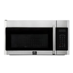 Forno Fornace 30-Inch Over the Range Convection Microwave, Stainless Steel – 1.5 cu.ft, 300 CFM Vent, Touch Control, LED Light - BonPrix Électroménagers