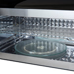 Forno Fornace 30-Inch Over the Range Convection Microwave, Stainless Steel – 1.5 cu.ft, 300 CFM Vent, Touch Control, LED Light - BonPrix Électroménagers