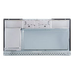 Forno Fornace 30-Inch Over the Range Convection Microwave, Stainless Steel – 1.5 cu.ft, 300 CFM Vent, Touch Control, LED Light - BonPrix Électroménagers