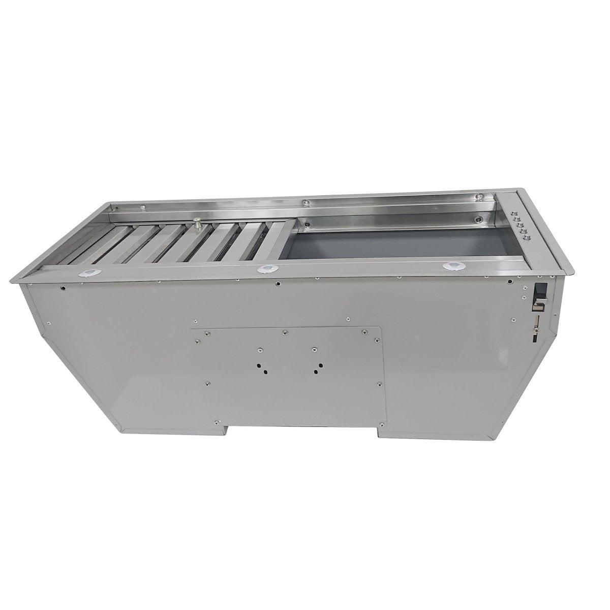 Forno Frassanito 36-Inch Recessed Range Hood, 450 CFM, Stainless Steel Baffle Filters, LED Lighting - BonPrix Électroménagers